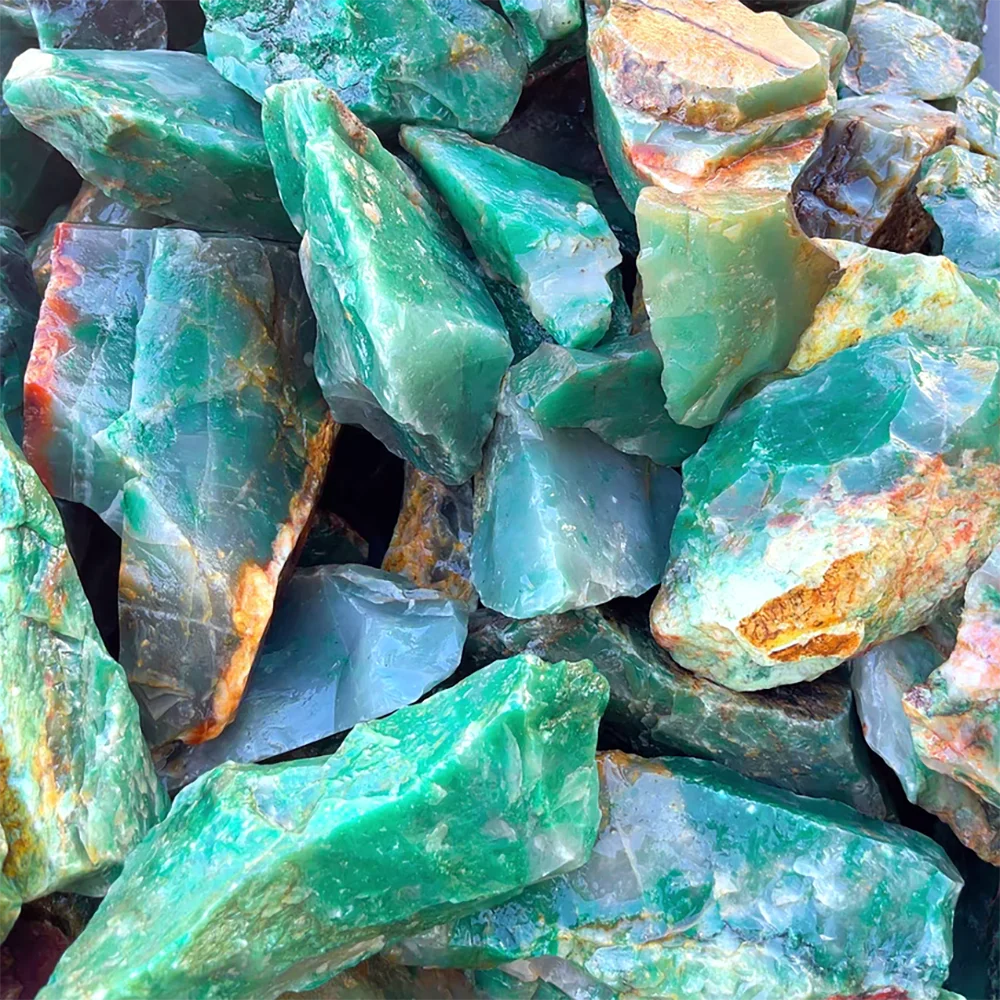 Factory wholesale African jade high quality green jade used for decoration process