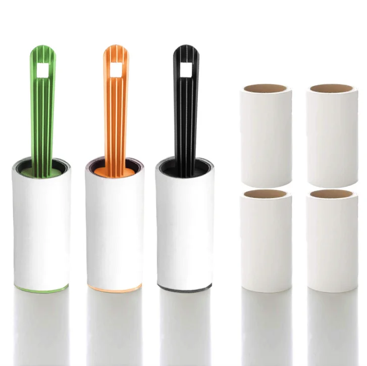 Professional factory made colorful pet hair remove cleaning Lint Roller 10pcs/pack
