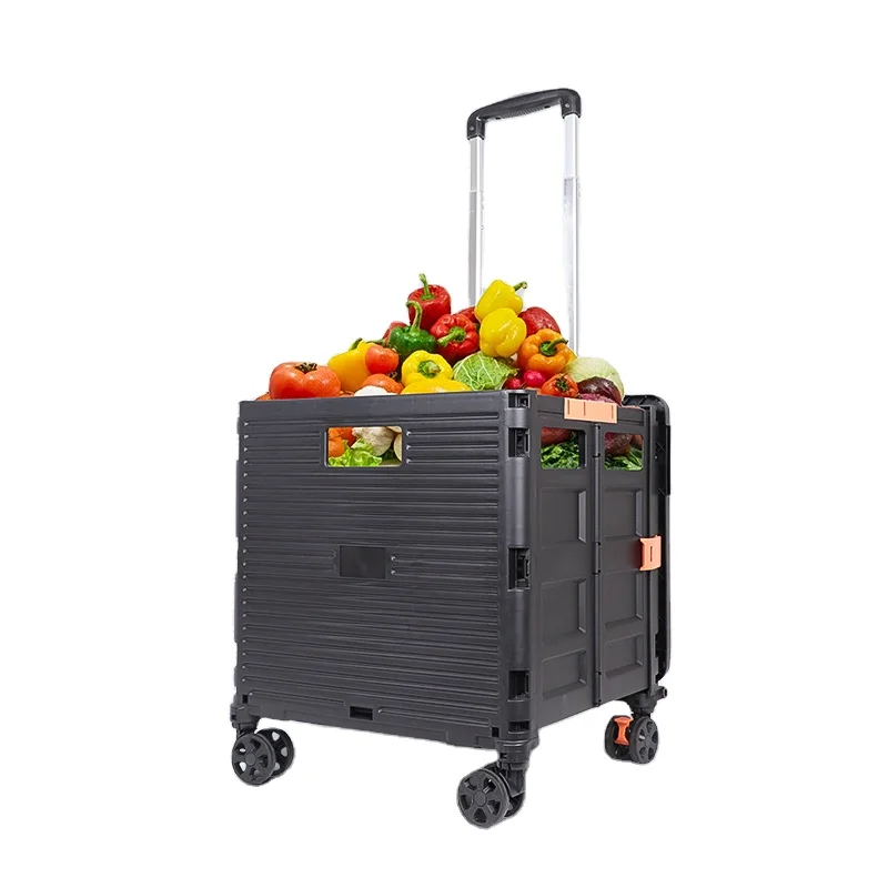 Тележка для багажа Baoyu, складная корзина для покупок