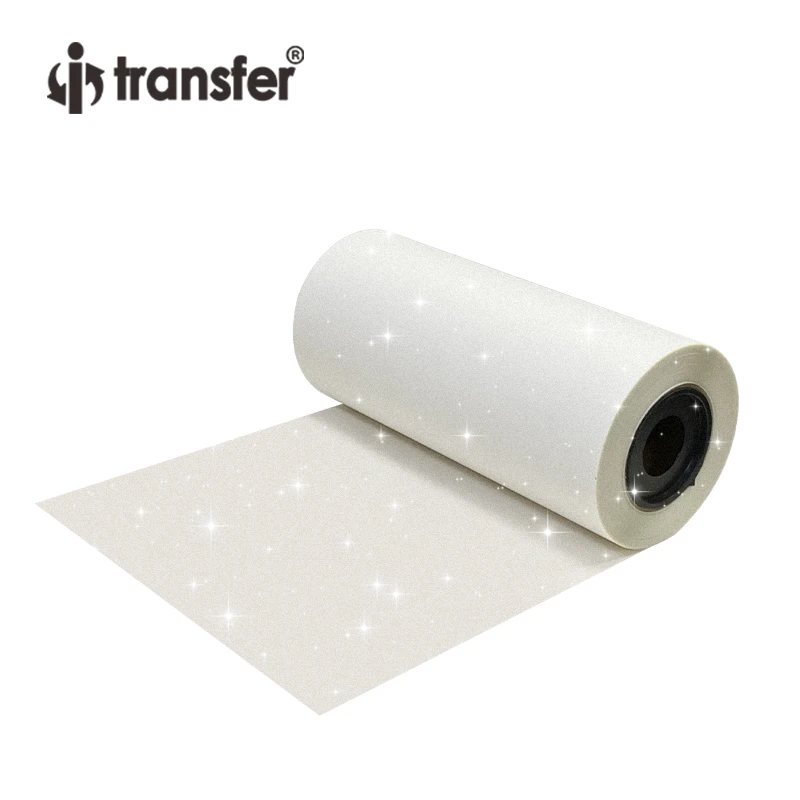 i transfer Manufacturer Haet Transfer Glitter Dtf Pet Film For Dtf Pet Heat Transfer Printer