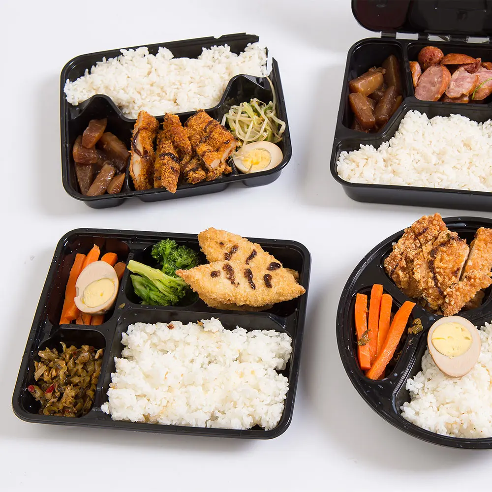 Best Selling 4 5  Compartment Food Storage Containers with Lids Meal Prep Container