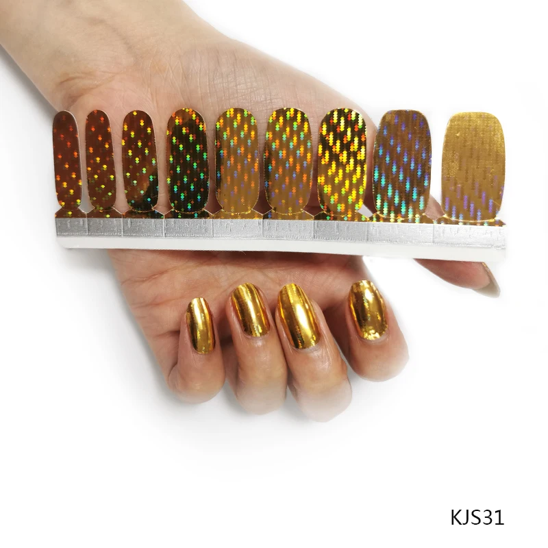 KIKILEE transparent nail polish strips for nail beauty DIY