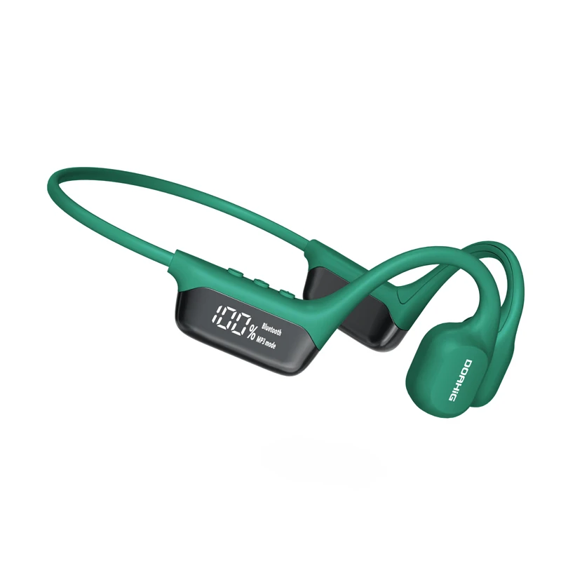 32G MP3 swimming IP68 bluetooth headphones bone conduction wireless earphone