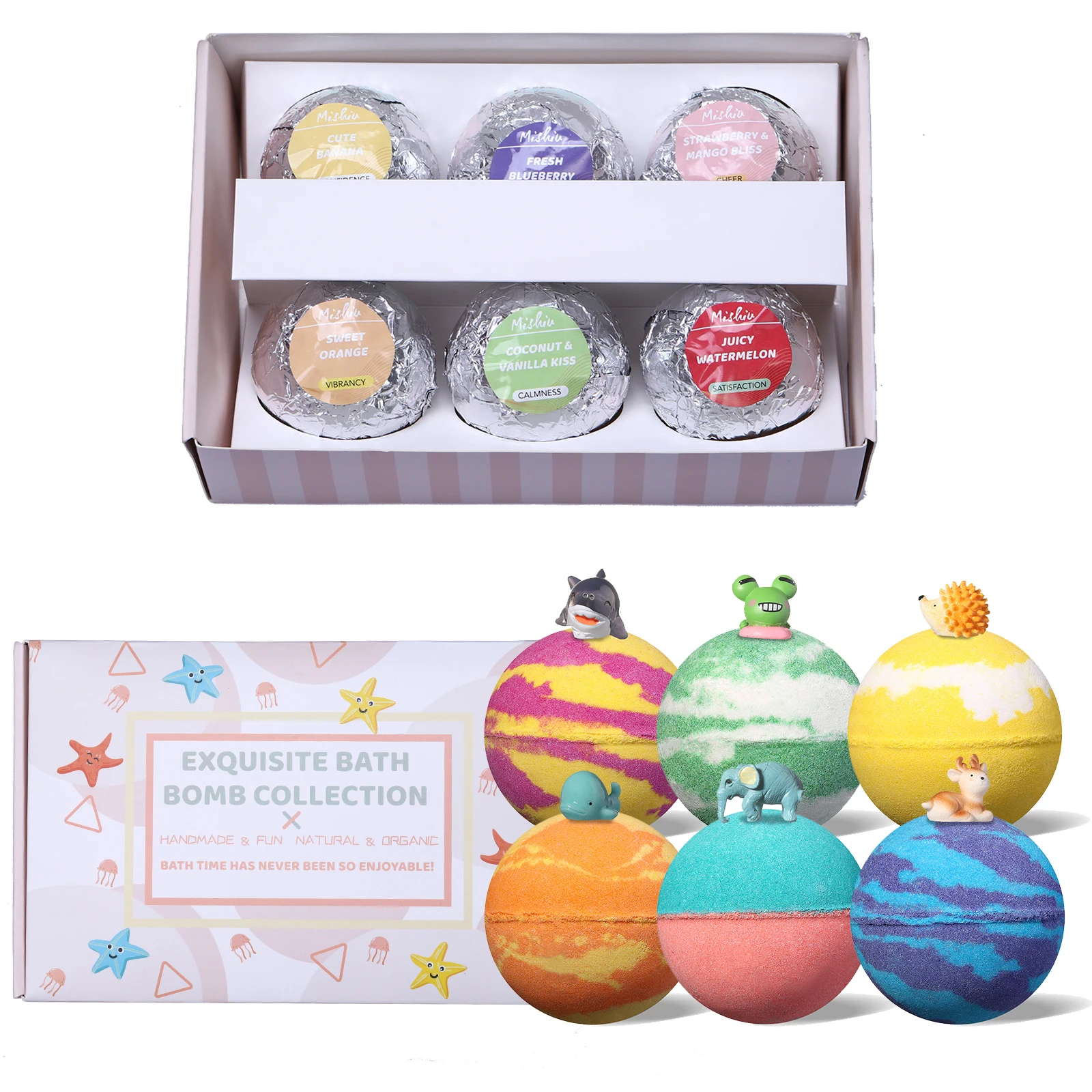 OEM Natural Vegan Beauty Gifts Bath Oil Johnsons Molds Bathbomb Bubble Toys Bath Bomb