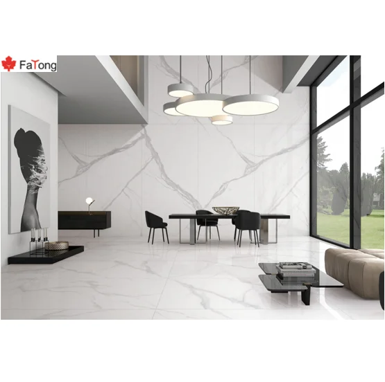 Foshan Fatong 1200x2400x12 Guatemala Porcelain Book Match Marble Tiles New Marble-like Tile Boundary Big Size Polished Tiles