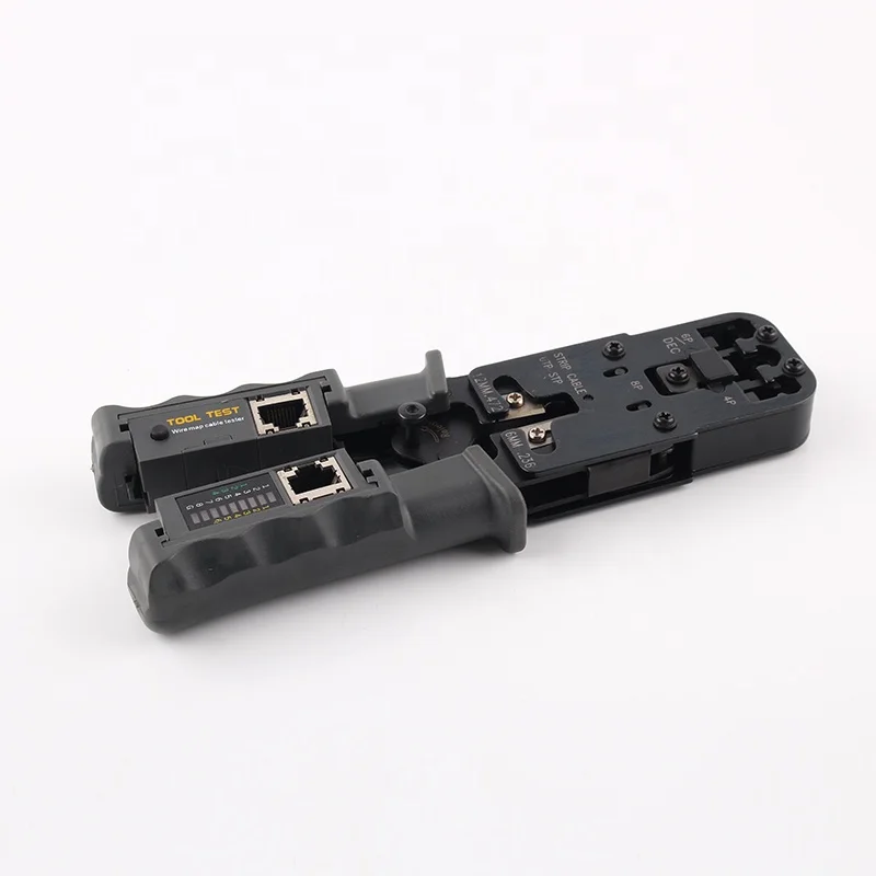 Многофункциональные сетевые инструменты высокого качества RJ11 RJ12 Rj45 обжимные с тестером