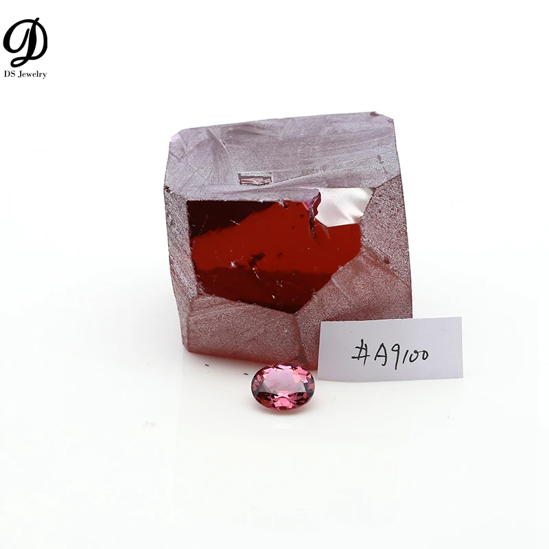 Сырье Nanosital # A9100 синтетический драгоценный камень насыщенный наноцвет красный грубые драгоценные камни для резки алмазов