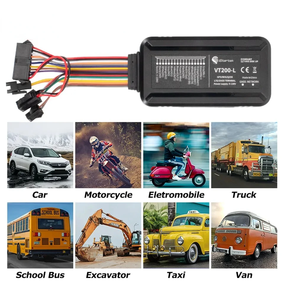 free shipping startek tk205 vt200l gt06 car fuel sensor tank 4g lte cat m1 wired vehicle gps tracker for truck