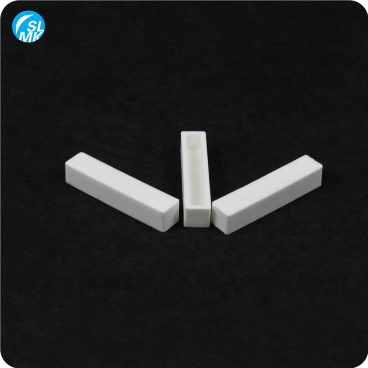 white insulating steatite boat