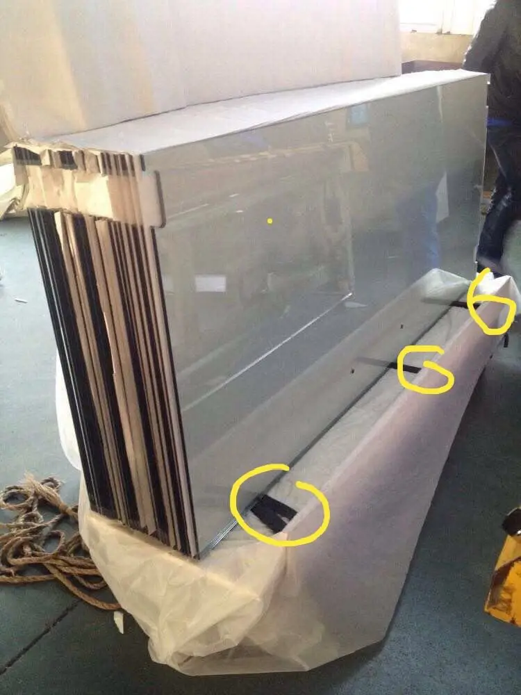 Frameless Clear Flat Curved Toughened Tempered Glass for Shower Enclosure Door Swimming Pool Fence Paddle Court Partition