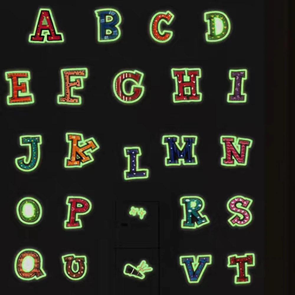 Customized die cut self adhesive vinyl or PVC clear  fluorescent luminous label stickers night glow in dark sticker  printing