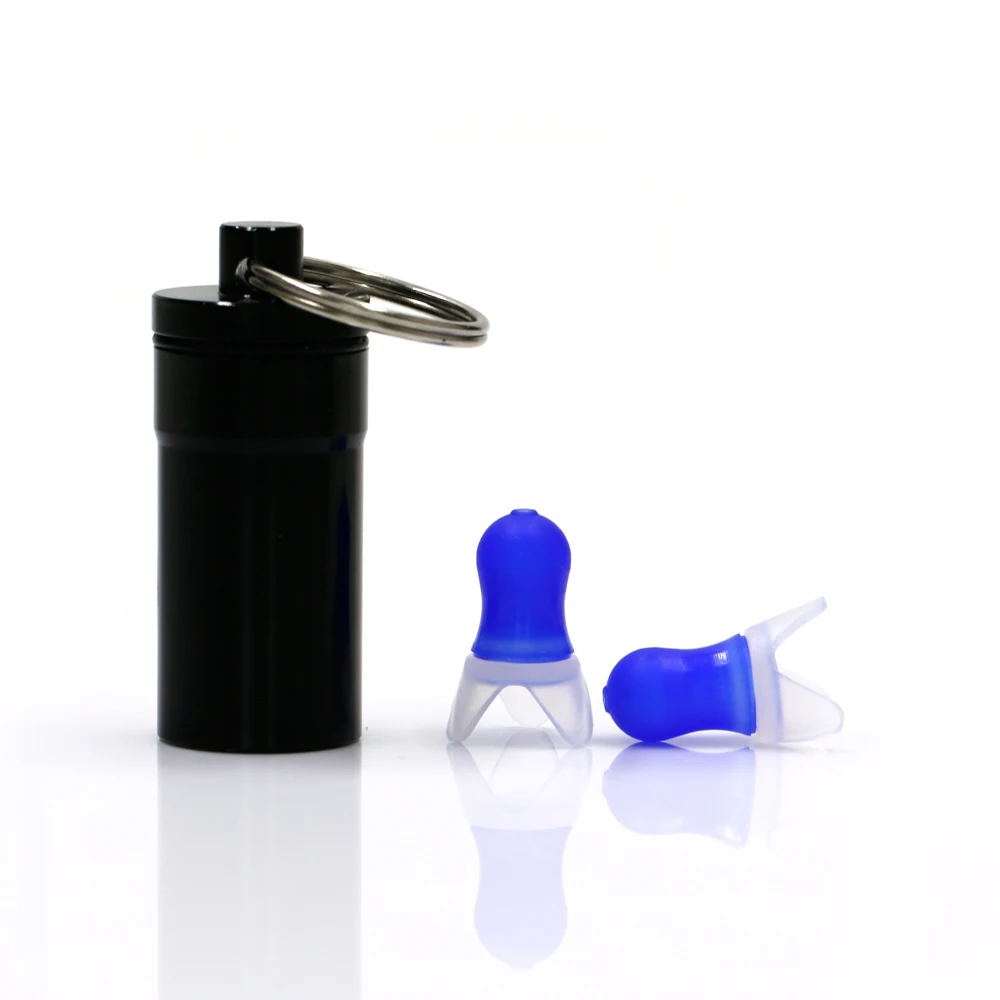 Hearing Protection Motorcycle Noise Reduce Silicone Airplane Flight Cancelling Pressure Ear Plugs