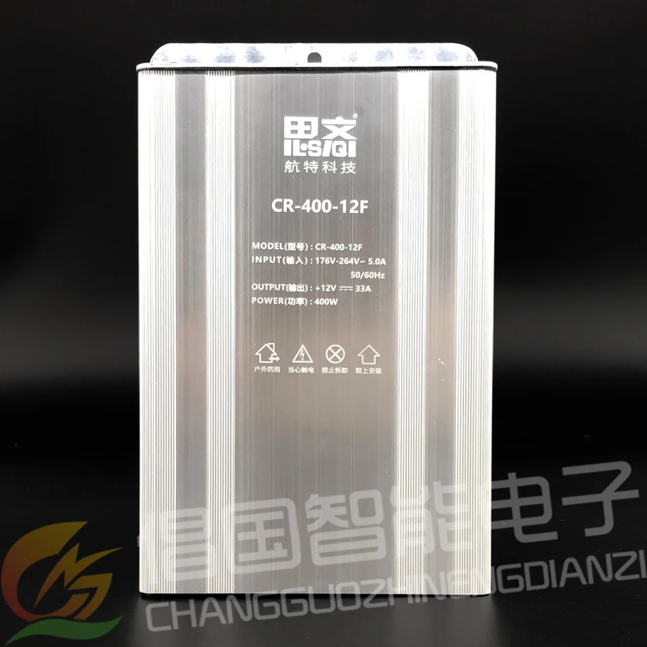 Outdoor Rainproof Power Supply 12V/24V 400W Economical  Low Voltage DC Power Supply LED Waterproof Switching Power Supply