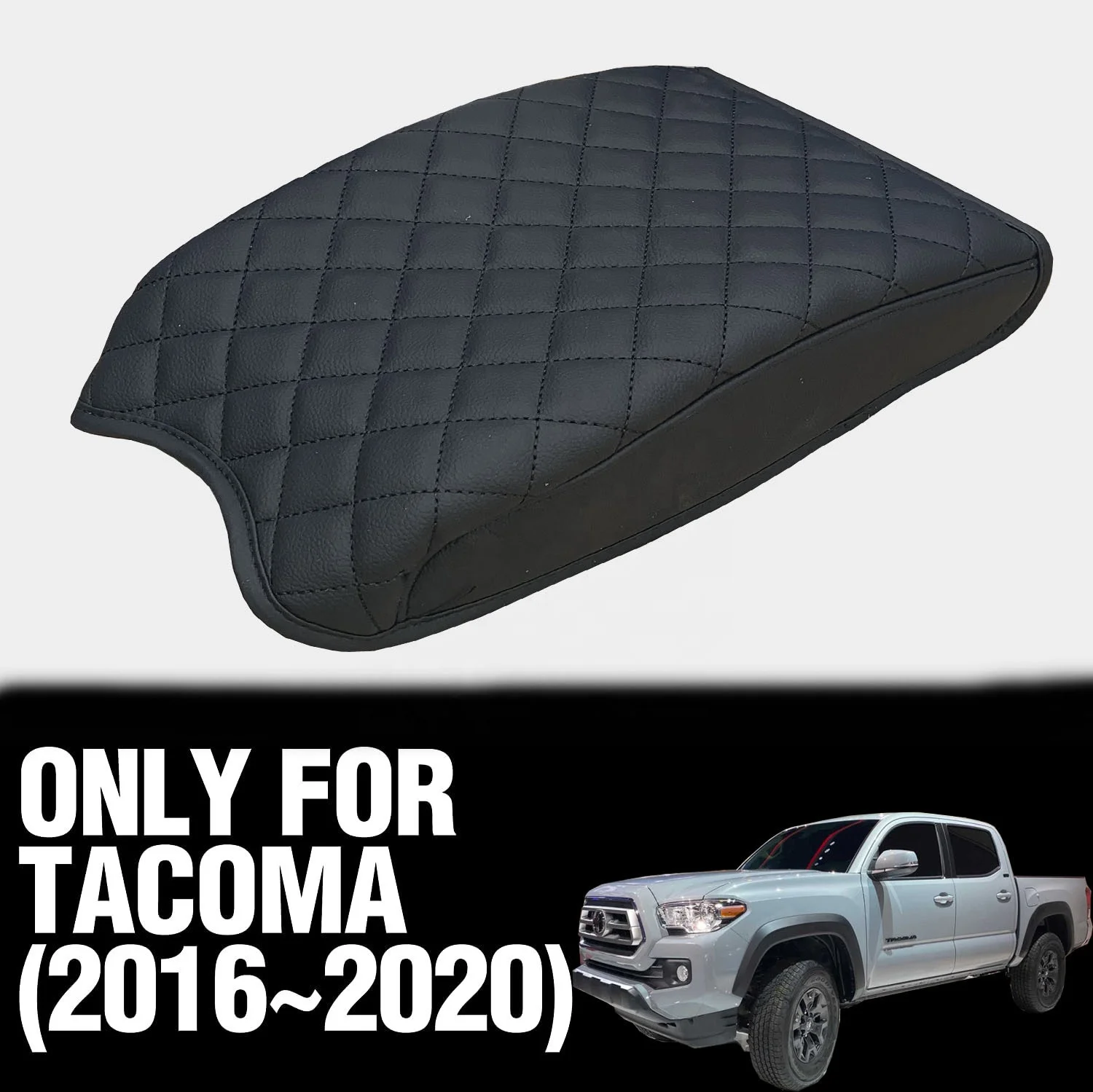 Car Central Armrest Box Soft Cover Center Console Cushion Protection Arm Rest Pads For 2016-2020 Toyota Tacoma