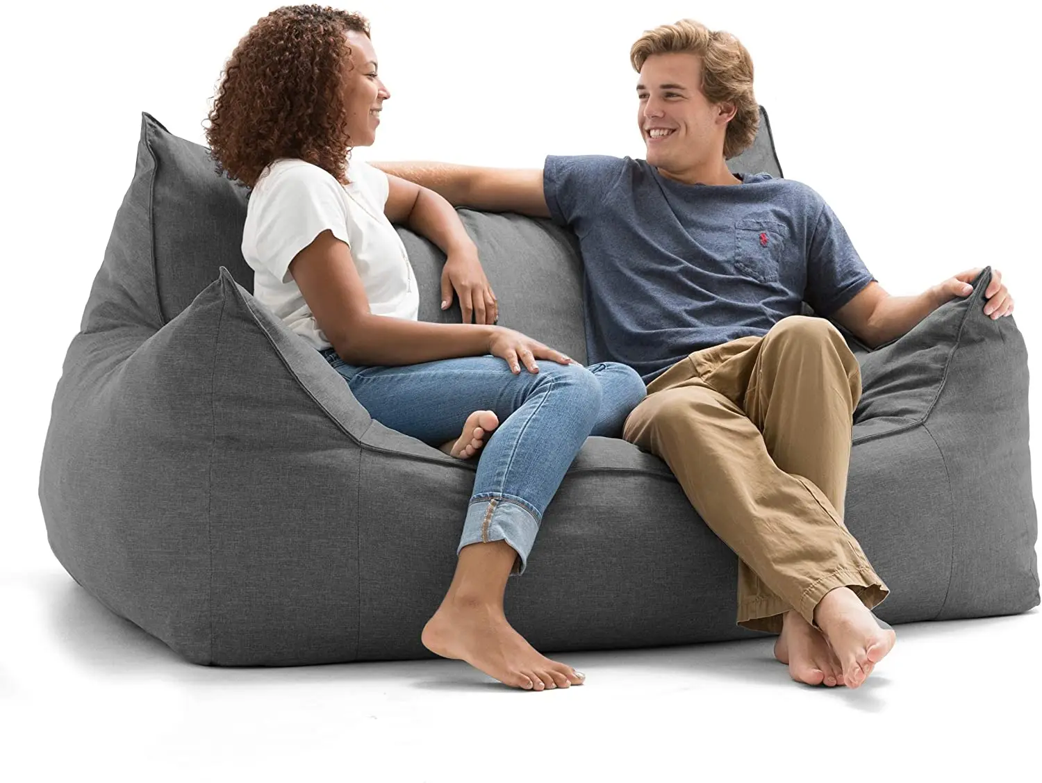 Amazon hot sale bean bags sofa chair Imperial Lounger in Comfort Suede plus