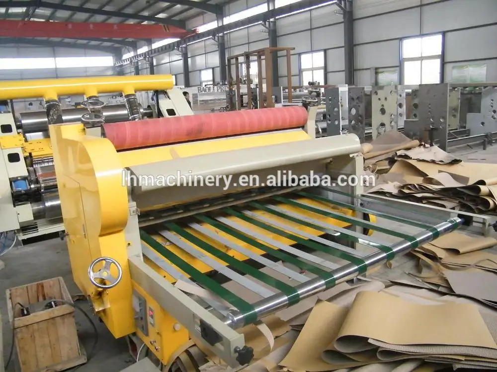 fingerless single facer corrugated cardboard machine/corugated box making machine