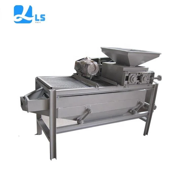 Commercial Automatic Cracker Sheller Walnut Nuts Pecan Almond Shelling Machine Pine Nut Cracking Machine   -complete