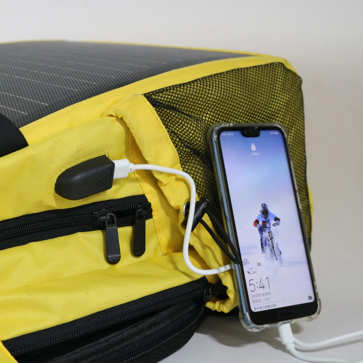 Customize Multifunction Fashion Custom Casual Business Travel Solar Energy Battery Laptop Backpack Bag With Solar Panel