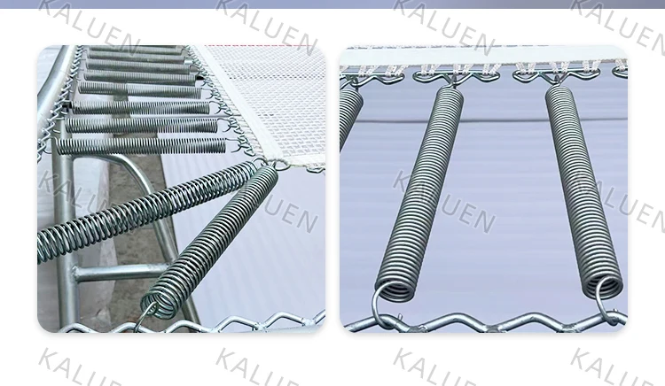 Hot Sale Factory Supply Amusement Equipment 4 Persons inflatable Bungee Jumping  With Trailer Trampoline on Sale