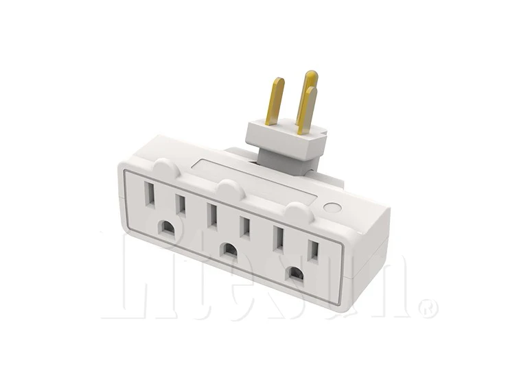 1 to 3 outlets current tap adapter
