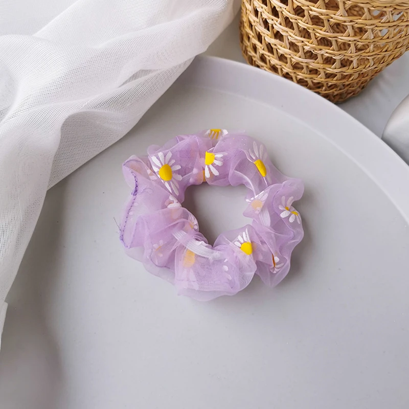 Резинки для волос из органзы