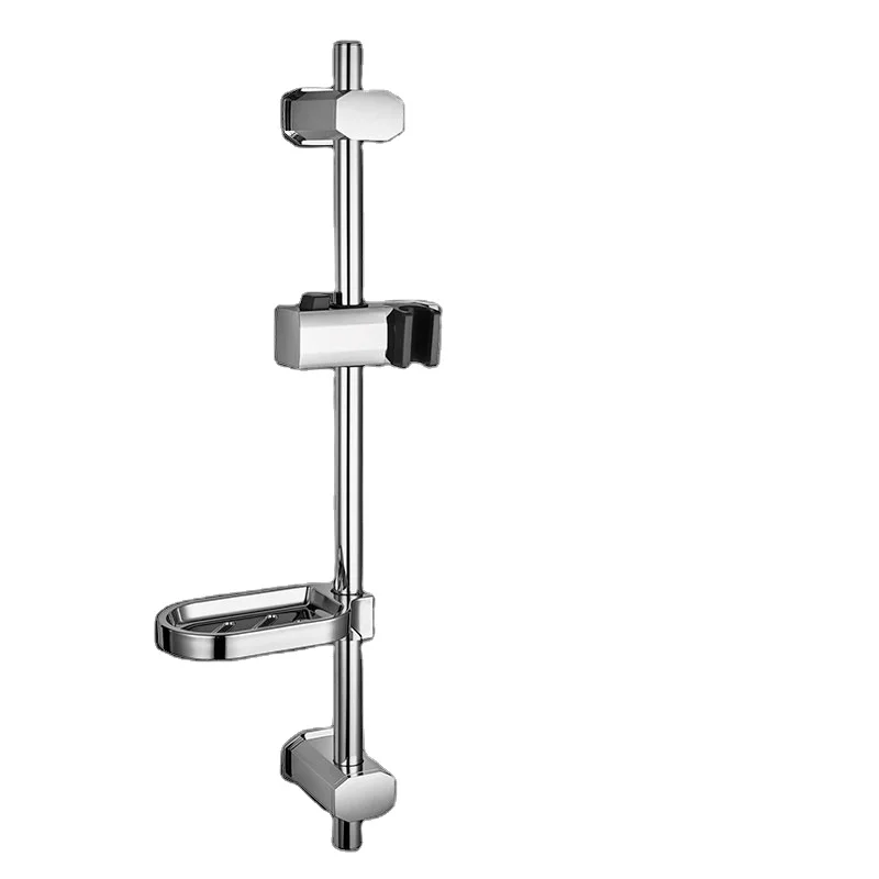 Настенное крепление, направляющая для ручного душа, регулируемый хромированный держатель для душа в ванную комнату