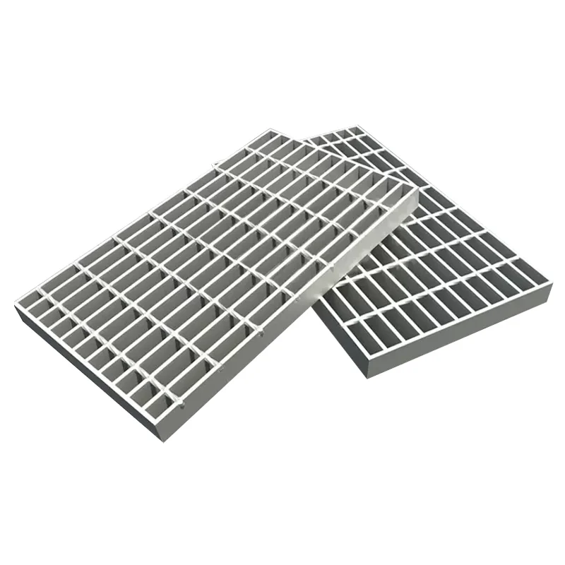 Outdoor Sideway Gutter Construction Steel Grating Stair Galvanized Building Floor Steel Galvan Grate Grill Platform