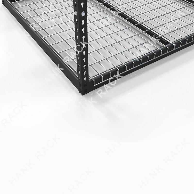 Ningbo China Factory Direct Boltless Rivet Shelving Display Storage Overhead Racking Garage Ceiling Storage Rack