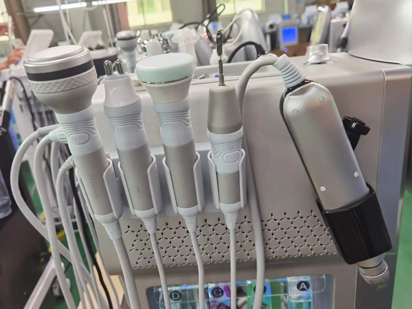 SY-HY14-9 9 In 1 Aqua Facial Machine Oxygen Jet Peel Deep Clean Skin Scrubber Whiten Moisturizing Hydra facial machine 2023