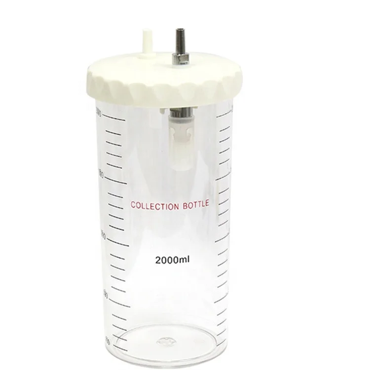 different standards PC material medical suction collection bottle regulator 1000CC
