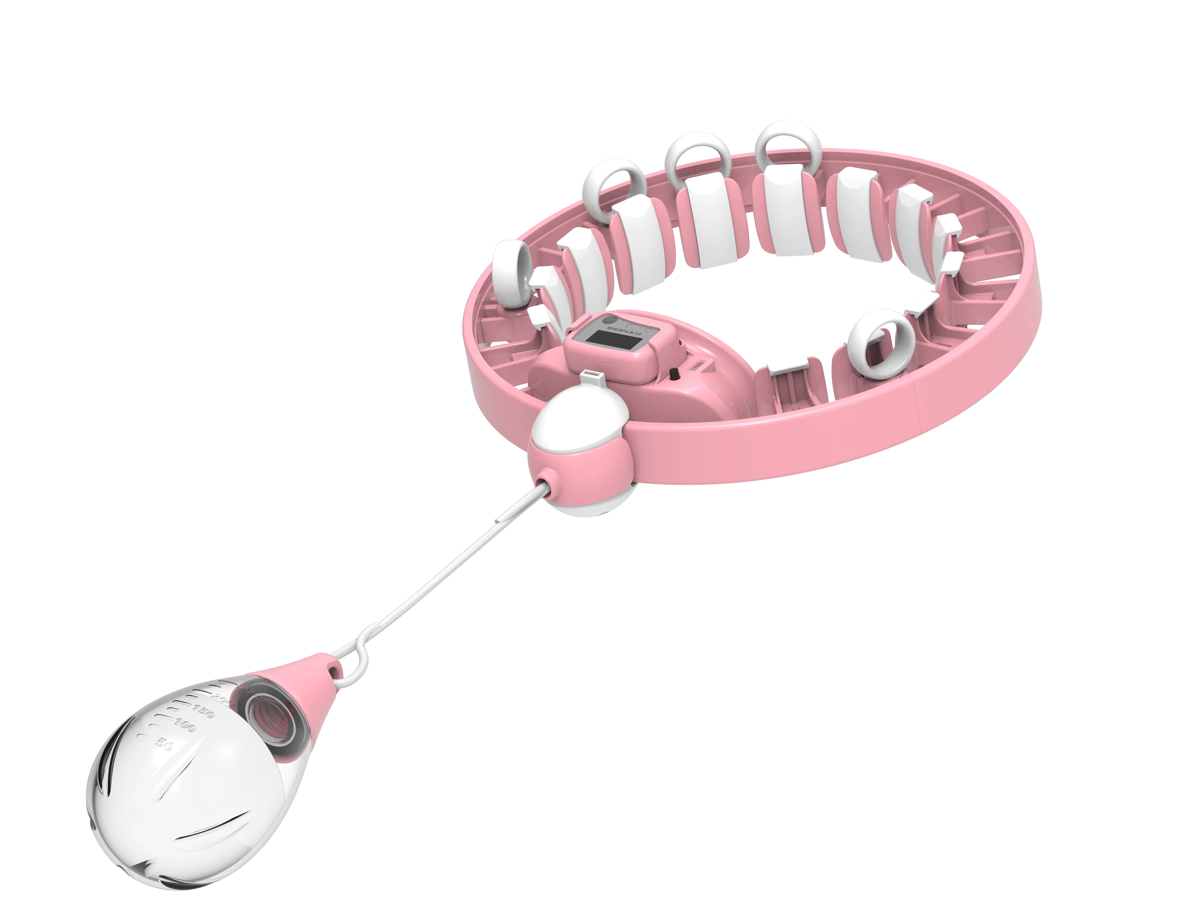 
hulaloop Smart new electric massage weight loss hula ring hoops can be detachable and adjustable size 