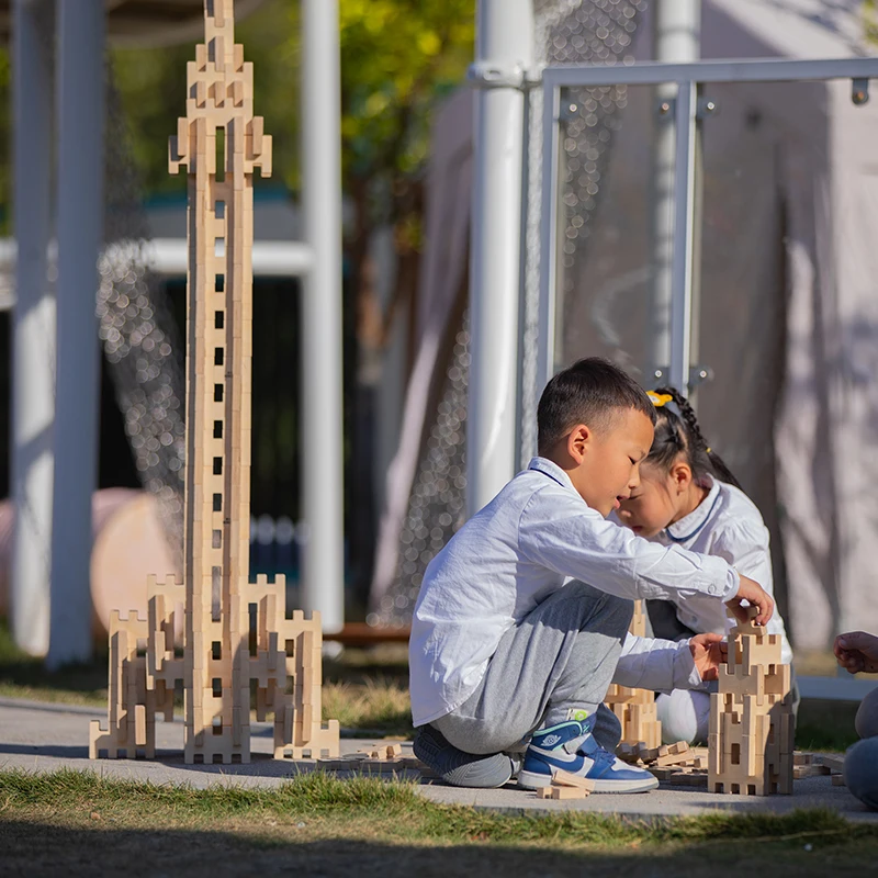 2024 Hot Selling Montessori Educational Building Blocks For Kids Modern DIY Military Building Toy Set