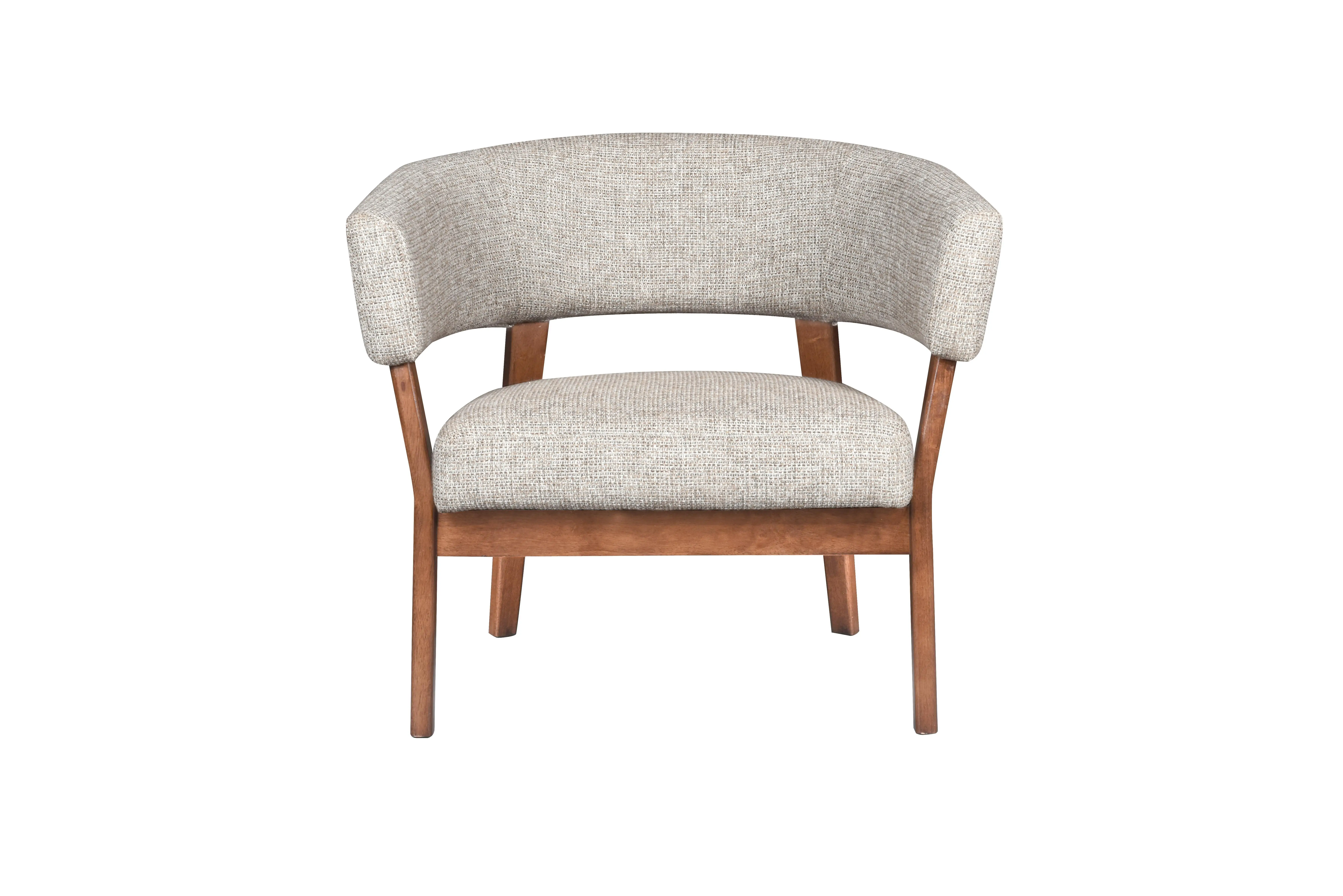 Top sale upholstered home nordic grey accent chairs luxury furniture modern living room chairs