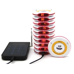 cheap restaurant guest paging system restaurant calling system wireless restaurant buzzer