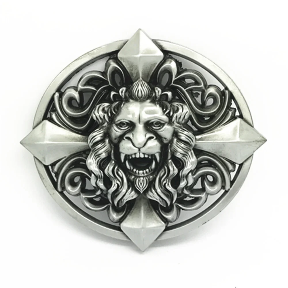 Высококачественная дешевая Античная латунная матовая ковбойская пряжка для ремня