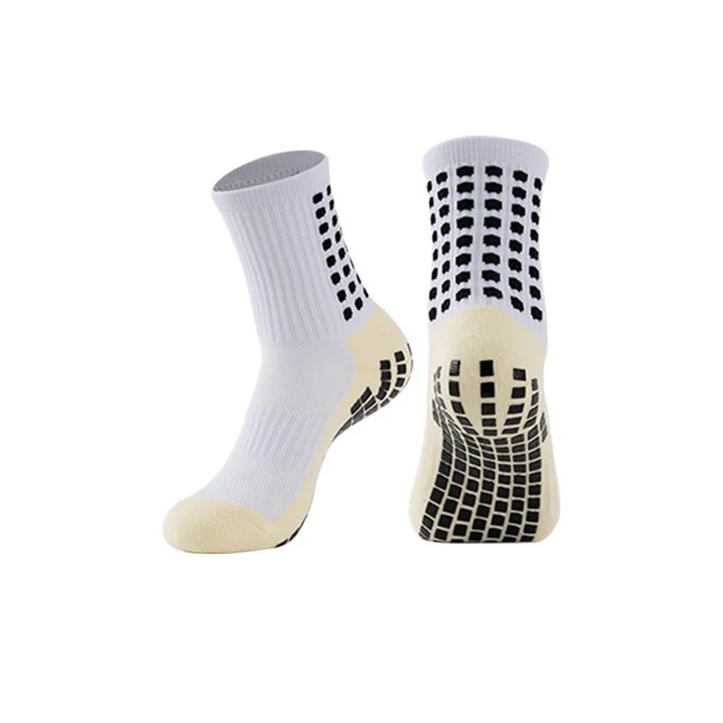 Wholesale High Quality Football Anti slip Grip Soccer Socks Sports Men Custom Baseball Compression Men Socks