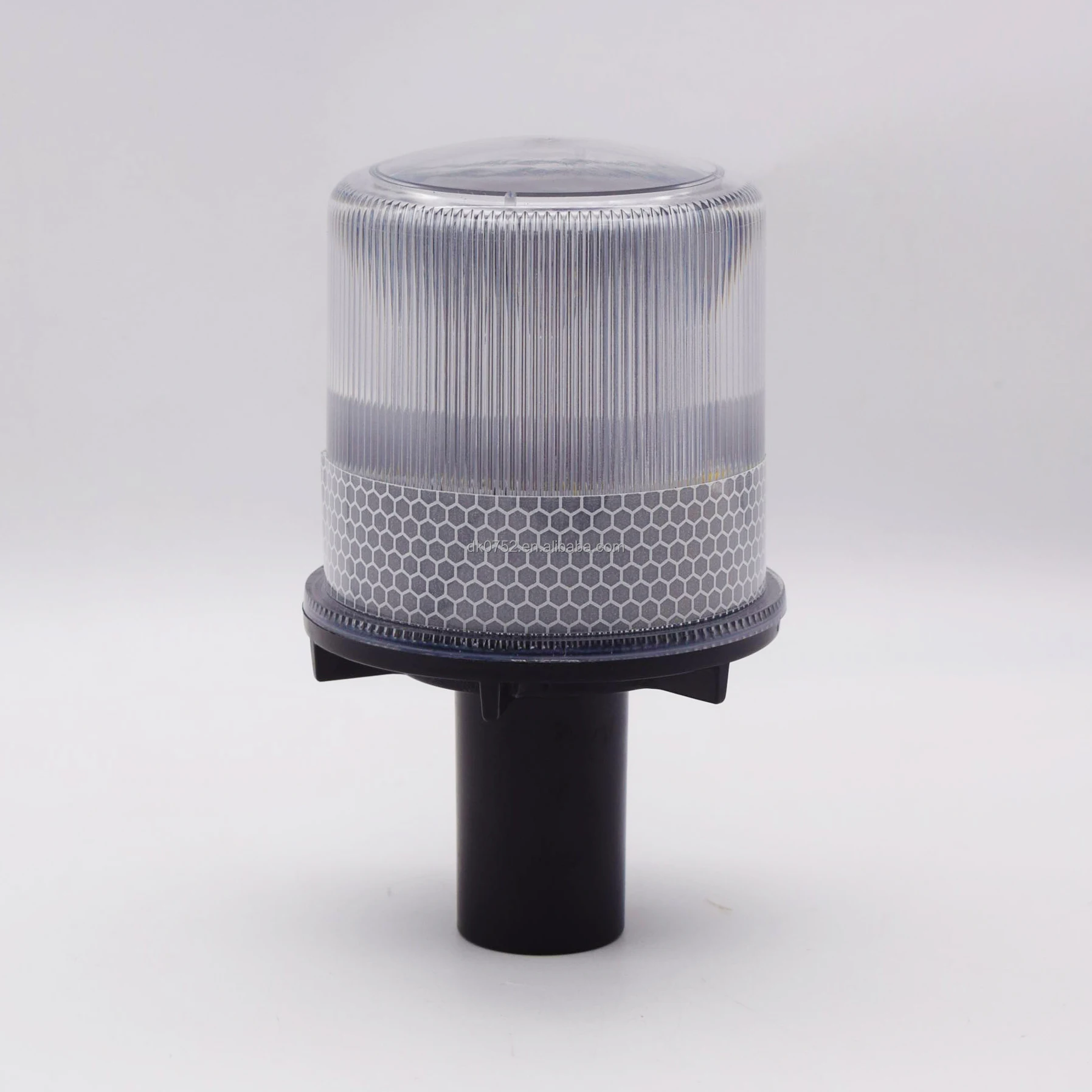 DK led Waterproof traffic safety warning beacon solar powered light