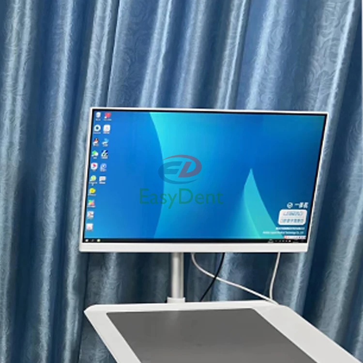 HD 1080 all-in-one core i5 intel win10 256G computer with 24-inch touch capacitive screen and  TV Holder use Dental chair unit