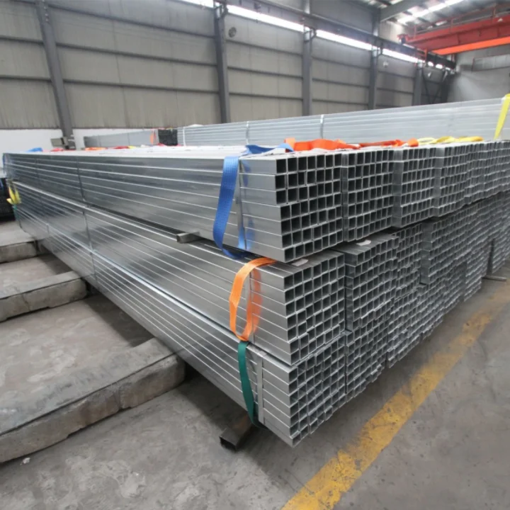 hot sell 50 x 50 rhs and shs galvanized carbon steel square iron pipe ms price list