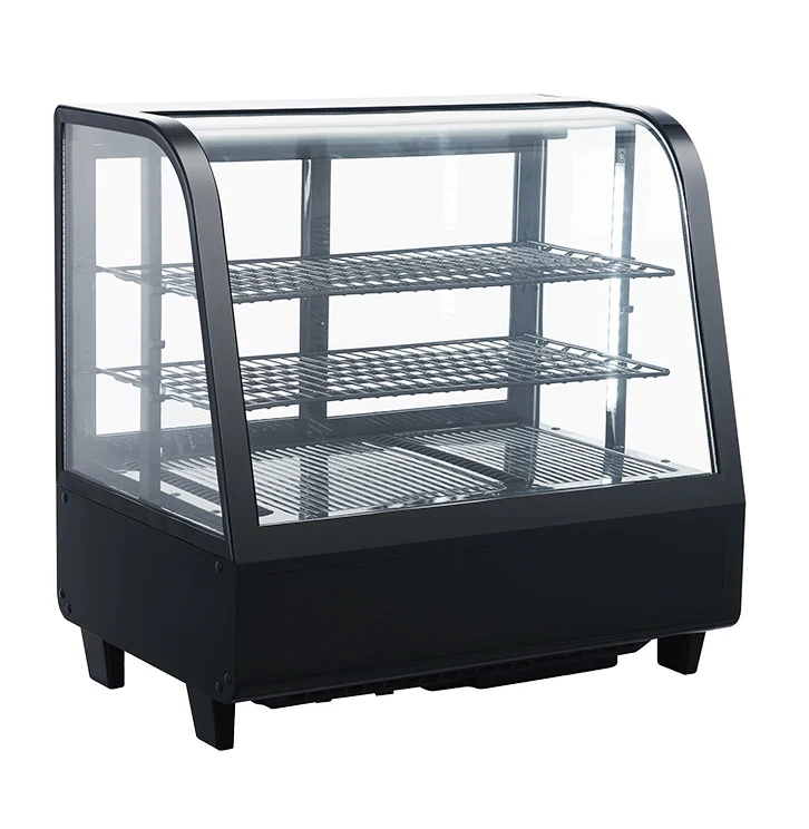 Cake Refrigerator Showcase Table-type Display Cabinet Cooler   Fridge Freezers With Single Glass Door