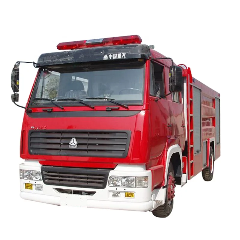 HOWO 4x2 high Pressure Water Fire Rescue Vehicle  Water Tank Fire Fighting Truck for sale