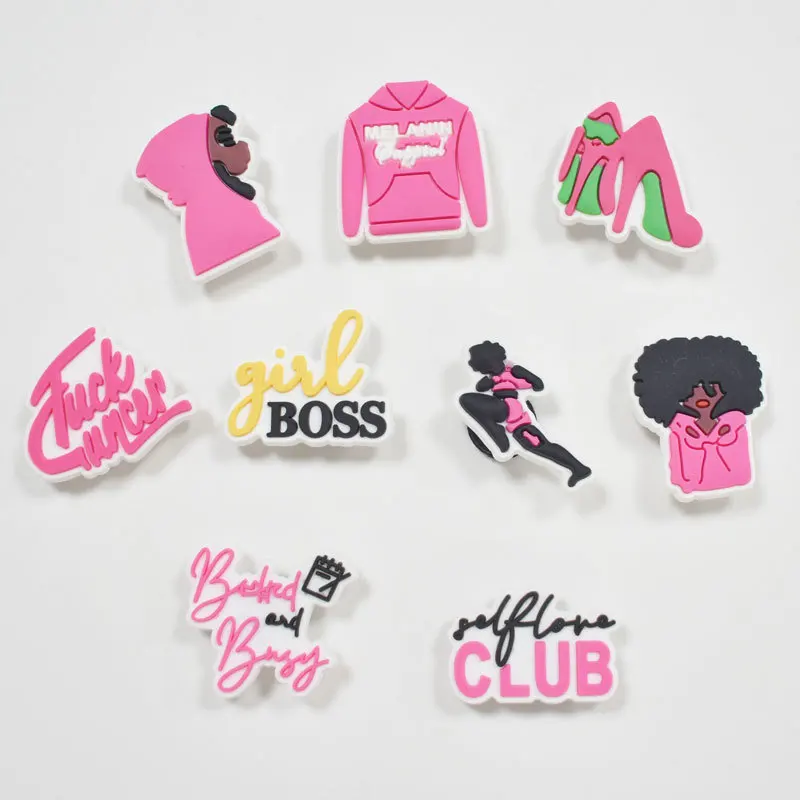 2022 Wholesale Pvc Anime Cartoon Luxury Cute Designer Custom Croc Shoe Charms For Croc Bracelet Organizer