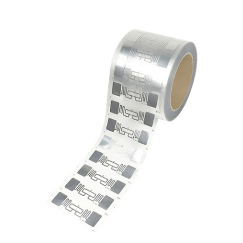 RFID UHF 860-960 бумага с покрытием, печатная RFID наклейка, этикетка