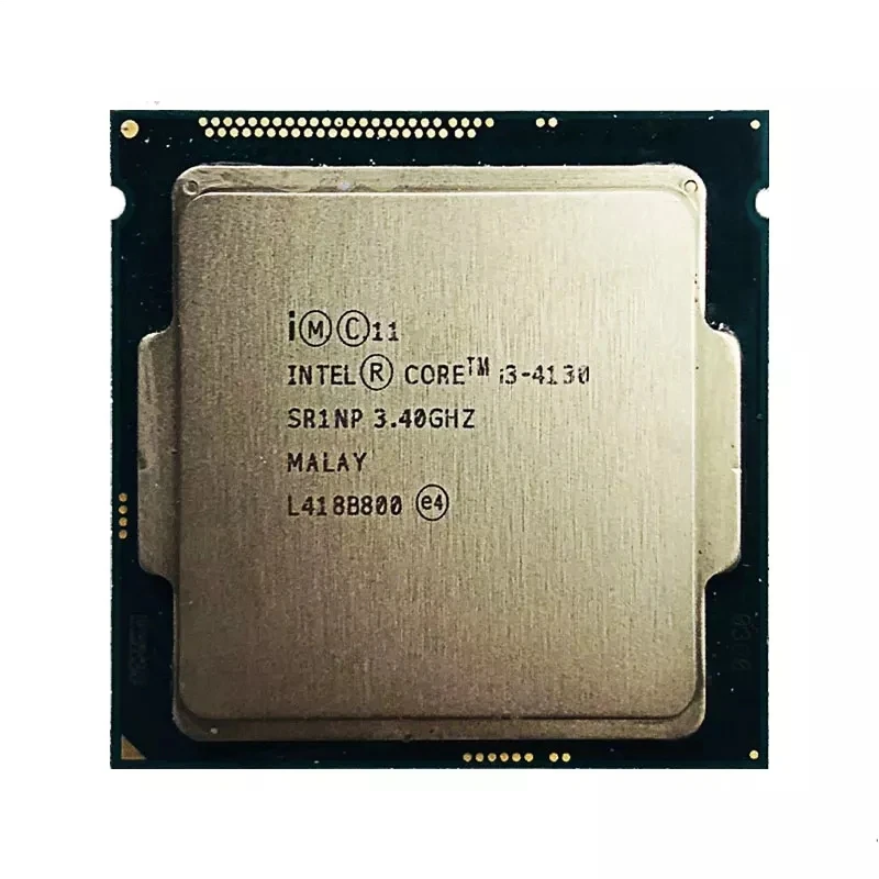 For Intel Core i3 4130 3.4 GHz Dual-Core CPU Processor 3M 54W LGA 1150 i3-4130