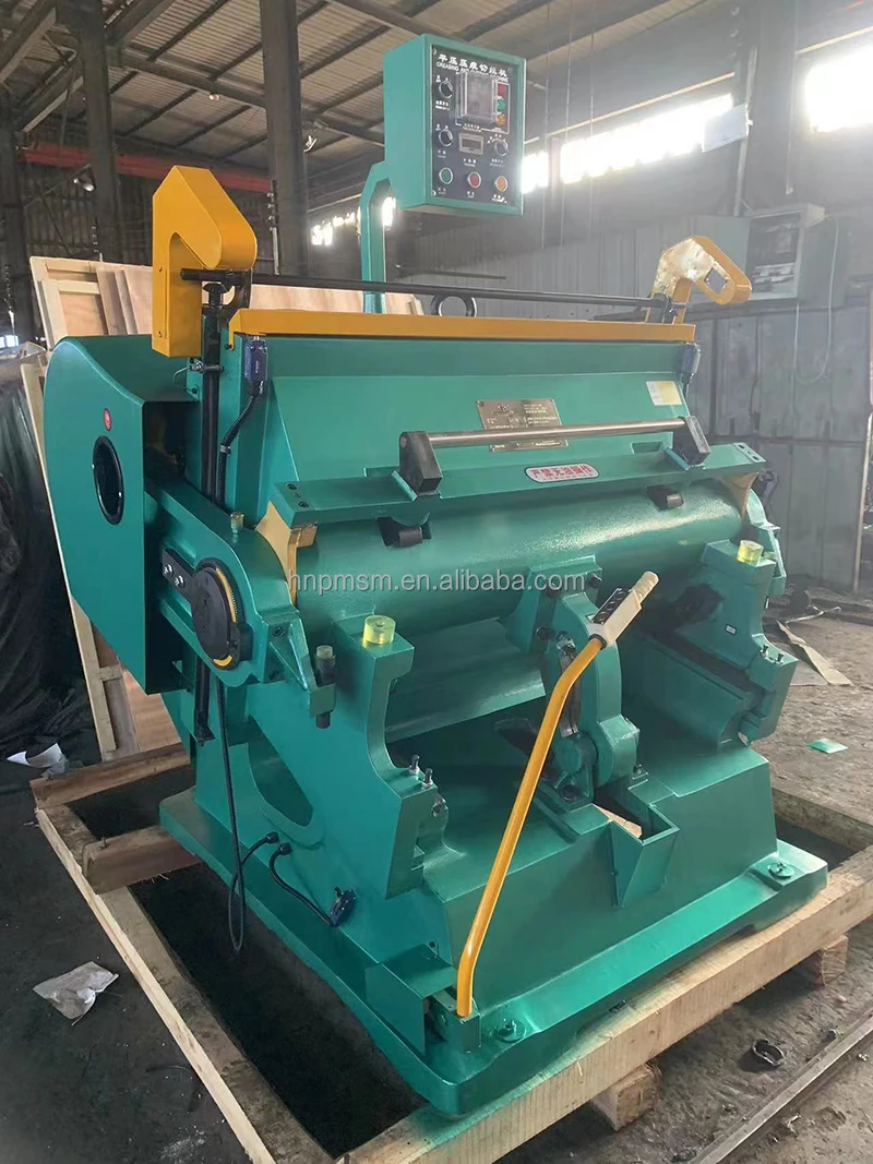 Automatic Flatbed Die Cutting Press for Cartons Precision Paperboard Cutting and Creasing Machine Manual and Small Press Options