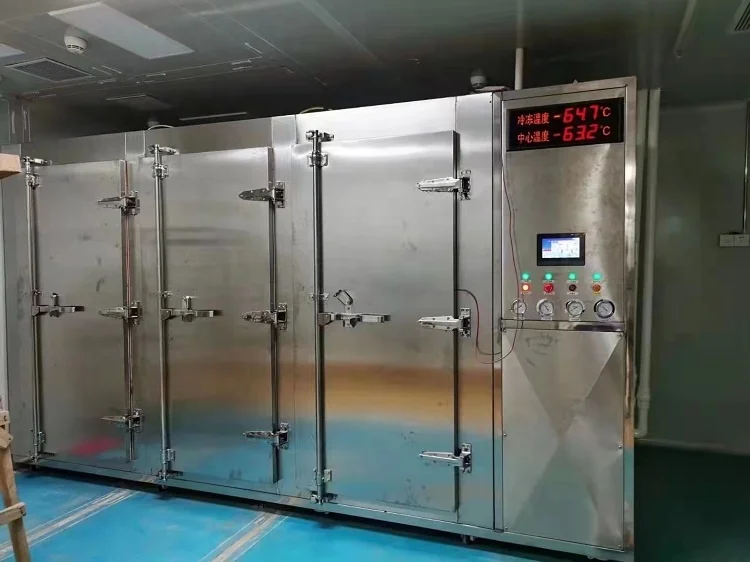 Промышленный производитель замороженные морепродукты и овощная обработка Морозильный