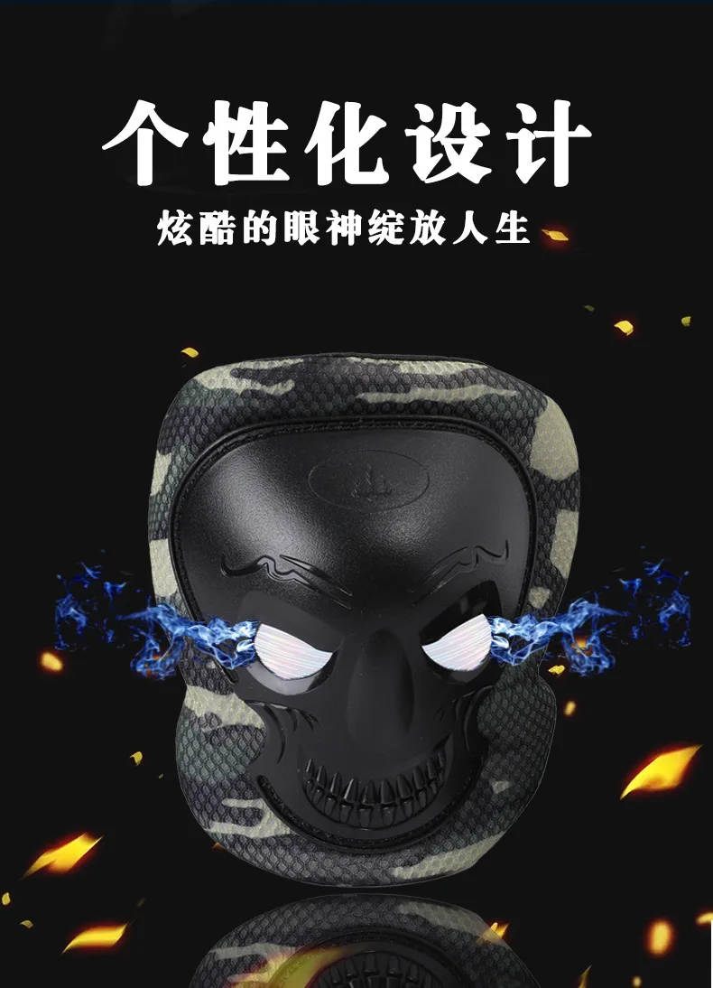 Bulk Thickened Private Mold 6-Piece Set Of Sports Safety Outdoor Protective Equipment To Breathable Roller Skateboard