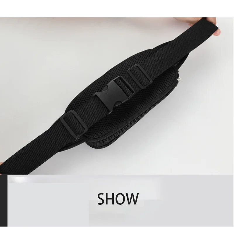 Fashion Anti-theft Adjustable Waterproof Gym Bag Fanny Pack Waist Bum Storage Bags Traveling Outdoor Sports Running Hiking Bag