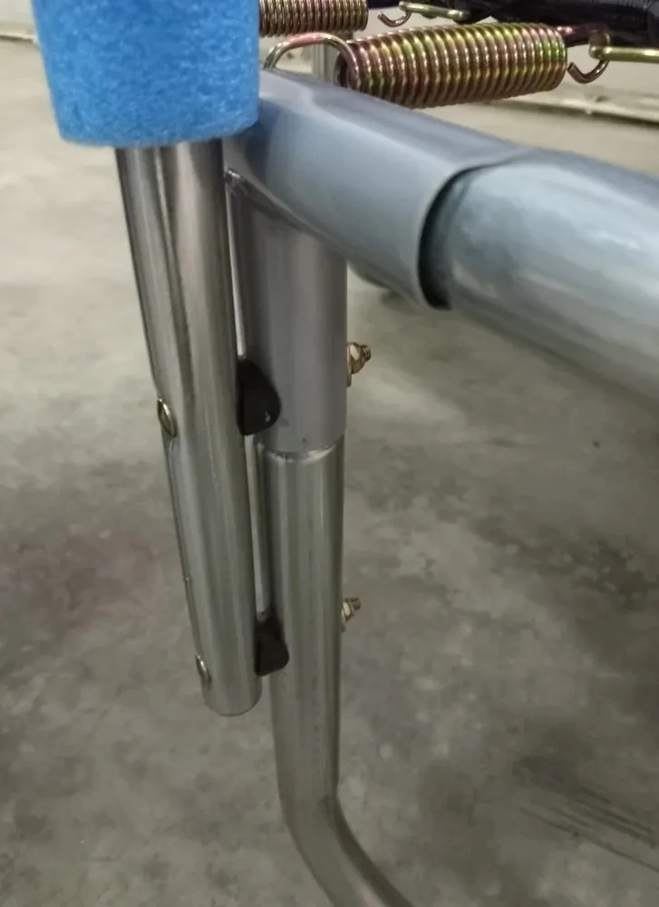 Customized 8ft/10ft/12ft Round Firm Trampoline Outdoor Strong Trampoline With Enclosure Net Non-Slip Ladder