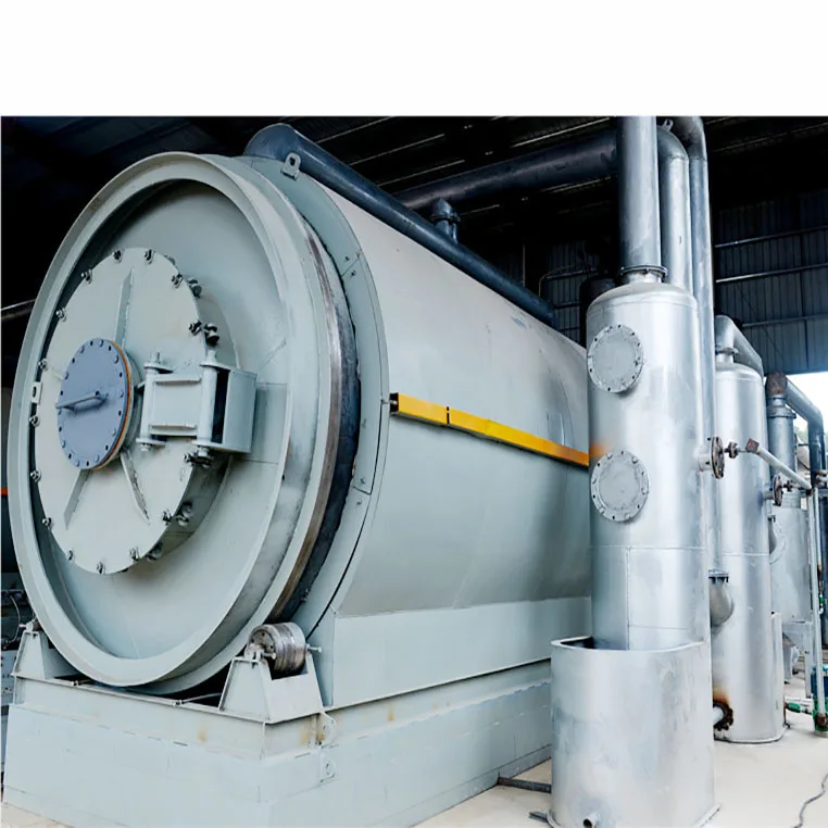 Green cost-saving cracking equipment for waste tires